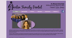 Desktop Screenshot of oberlinfamilydental.com